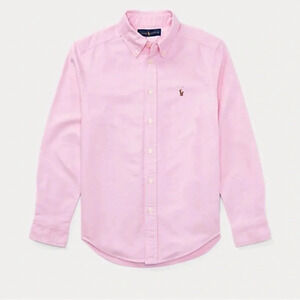 Polo Ralph Lauren Little Boys 20 Long-Sleeve Oxford Shirt (A49)